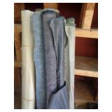 8 - ROLLS OF UPHOLSTERY MATERIAL APPROX 60' WIDE 8 - ROLLS OF UPHOLSTERY MATERIAL APPROX 60' WIDE