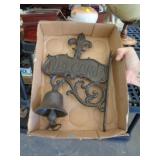CAST IRON WELCOME BELL