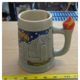 1996 BUDWEISER STEIN / ATLANTA OLYMPICS