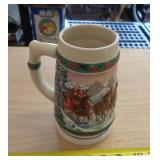 1993 BUDWEISER STEIN / XMAS