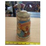 1996 BUDWEISER STEIN / ANHEUSER HEADQUARTERS