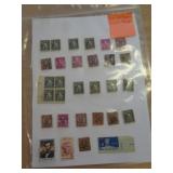 US ABRAHAM LINCOLN STAMPS