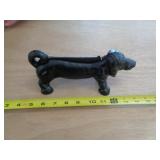 CAST IRON WEINER DOG BOOT SCRAPER