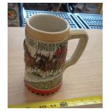 1988 BUDWEISER STEIN / XMAS