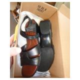 ST. JOHNS BAY SANDALS SZ 8M