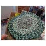 SET OF 4 BRAIDED CHAIR SEATS