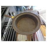 8' CAST IRON SKILLET FOOTED