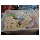 TOTE OF ELECTRICAL ITEMS
