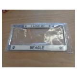 BEAGLE LIC FRAME