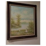 LAKE SCENE 24X28 / FR