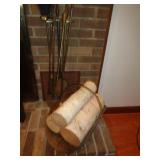 FIREPLACE SET & LOGS / FR