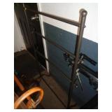 METAL QUILT RACK BLACK / LW
