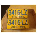 2 - LICENSE PLATES 1960