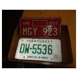 2 - LICENSE PLATES