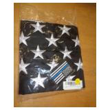 POLICE NYLON FLAG 3'X5'