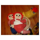 RAGGEDY ANN & ANDY 30' T & BASKET / SR US