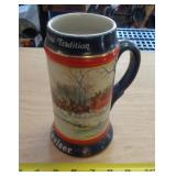 1990 BUDWEISER STEIN / XMAS