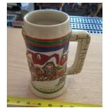 1998 BUDWEISER STEIN / XMAS