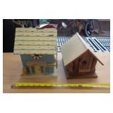 2 - BIRD HOUSES