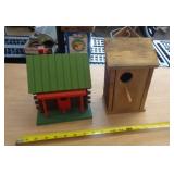 2 - BIRD HOUSES