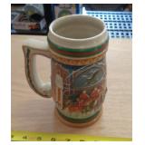 1997 BUDWEISER STEIN / XMAS
