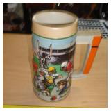 1990 BUDWEISER STEIN / FOOTBALL SERIES