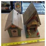 2 - BIRD HOUSES