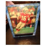 8X10 JOE MONTANA W CERT