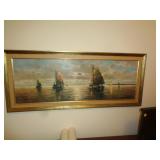 SAILBOAT PRINT 18' X 43' / SM TV RM US
