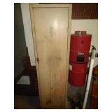 VINTAGE METAL CABINET 66' T X 12' D X 18' W / G