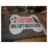 18' X 23' DOOR MAT - DOG