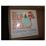 GIRL ELF ON SHELF BOOK
