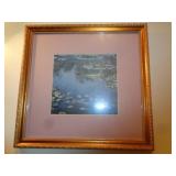 LILLY PADS PRINT 15 X 15 /. BTH