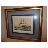 ASTORIA SHIP PRINT 13X15 / BTH