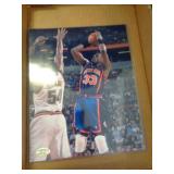 SIGNED 8X10 W CERT PATRICK EWING
