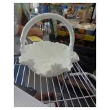 FENTON HOBNAIL BASKET / MARKED