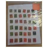 US GEORGE WAHINGTON STAMPS