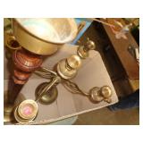 BRASS CANDLEHOLDER