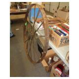 BIG METAL TRACTOR OR WAGON WHEEL