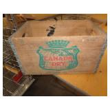 LARGE CANADA DRY WOOD CRATE