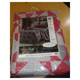 3PC FULL QUEEN QUILT SET