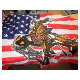 AMERICAN FLAG W NATIVE AMERICAN 3' X 5' NYLON