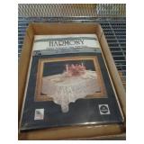 70' ROUND LACE TABLECLOTH