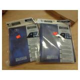 2 - FOLIOS EA. HOLD 360 TRADING CARDS