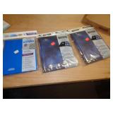3 - FOLIOS EA. HOLD 360 TRADING CARDS