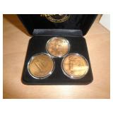 1991 PITTS. PENQUINS STANLEY CUP COINS