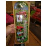 5' X 17' METAL THERMOMETER - IH