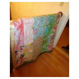 STRIP QUILT HAND SEWN / HWY UP US
