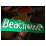BEACHWOOD LANE DOUBLE SIDED SIGN