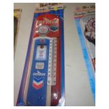 5'X17' METAL THERMOMETER - CHEVRON